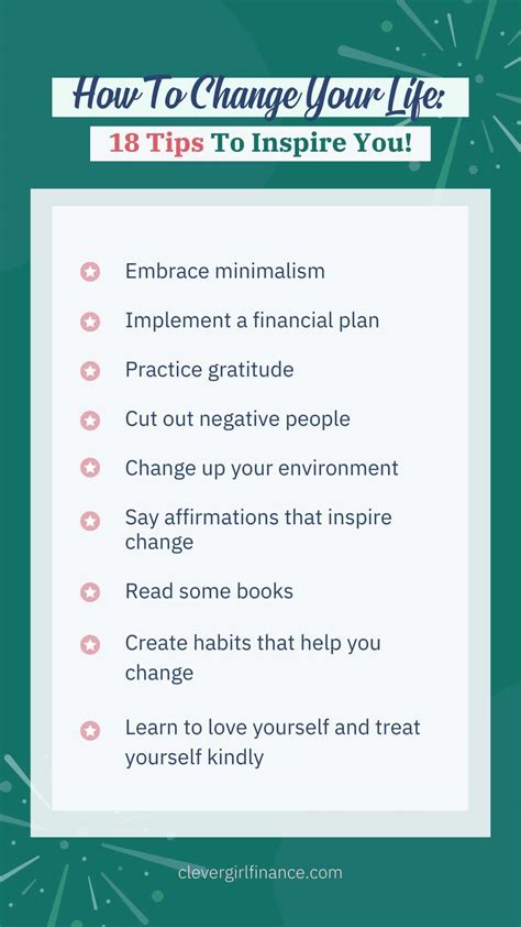 how to change your life for the better in just one month