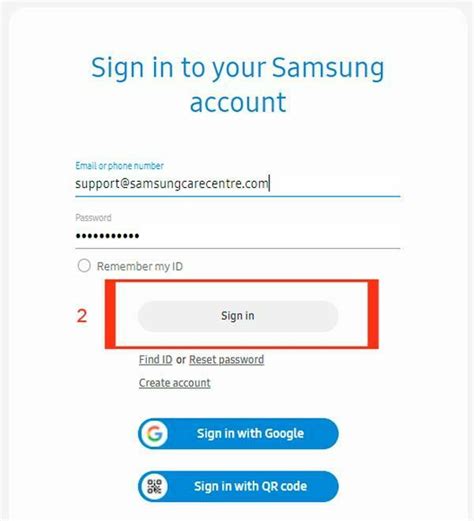 how to change your samsung account
