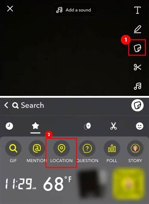 how to change your snapchat location to a different location