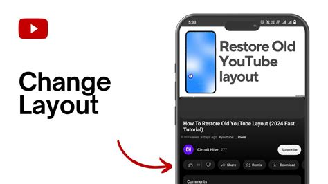 How To Change Youtube Layout On Android
