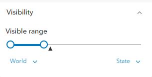 how to change zoom level to half in arcgis online