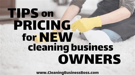 how to charge for cleaning business