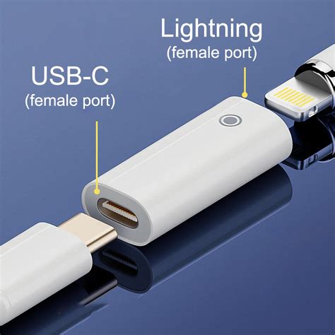 how to charge with usb c to lightning cable