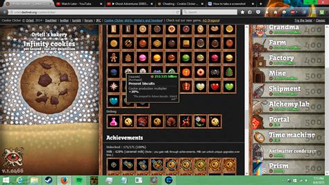 how to cheat in cookie clicker 2 on pc