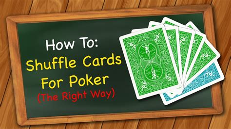 How To Cheat Shuffle Cards