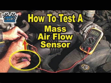 How To Check A Mass Air Flow Sensor With A Scanner