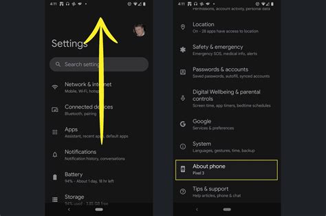 how to check android device model
