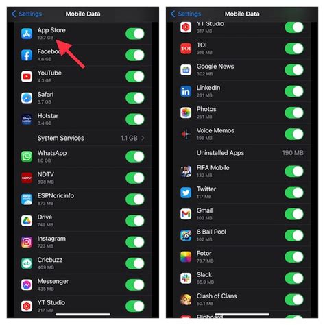 how to check app usage on iphone