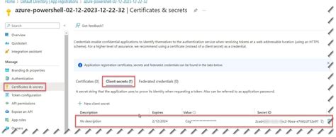 how to check azure client id