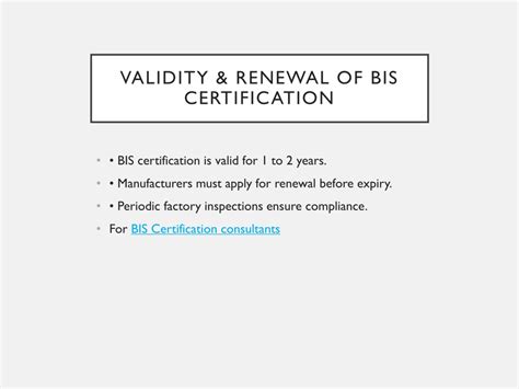 How To Check Bis Validity