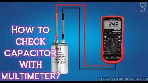 How To Check Capacitor Using Multimeter