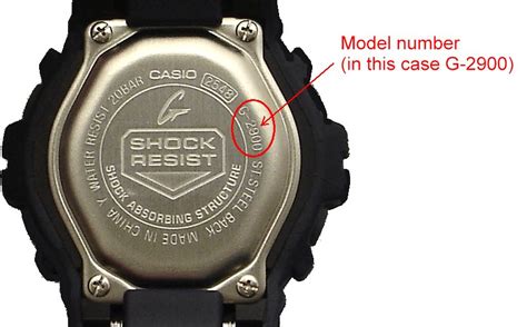 how to check casio watch serial number