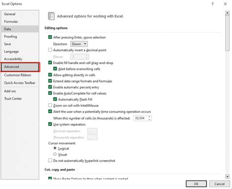 how to check change in excel