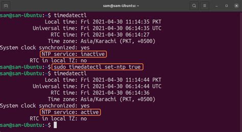 How To Check Clock Ntp