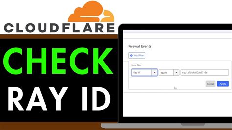 how to check cloudflare ray id