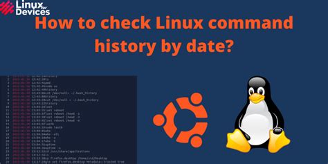 how to check command history in linux terminal