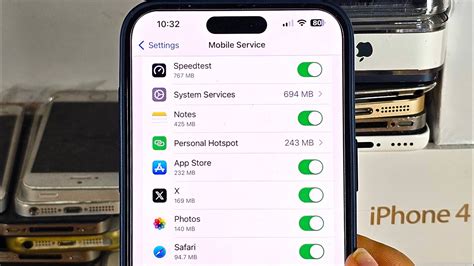how to check data usage on iphone 15 pro