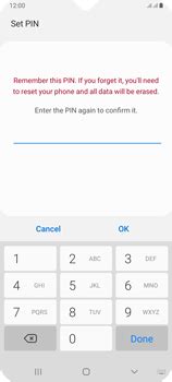 how to check device pin code