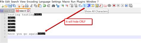 how to check diff in notepad++