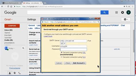 how to check email from another gmail account