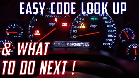 how to check engine codes on c5 corvette