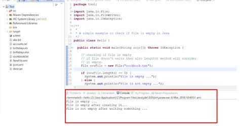 How To Check File Object Is Empty In Java