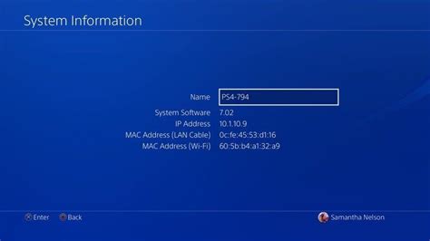 how to check firmware version on ps4
