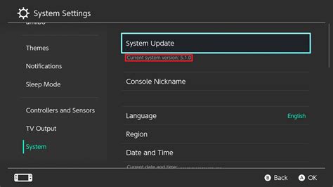 how to check firmware version on switch
