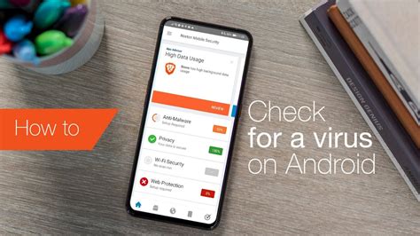 how to check for a virus on android