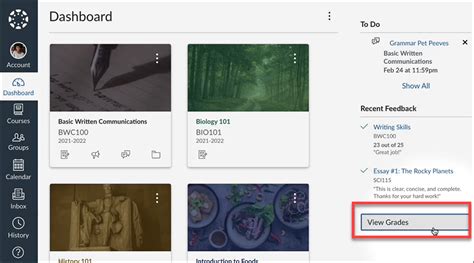 how to check grades on canvas mobile
