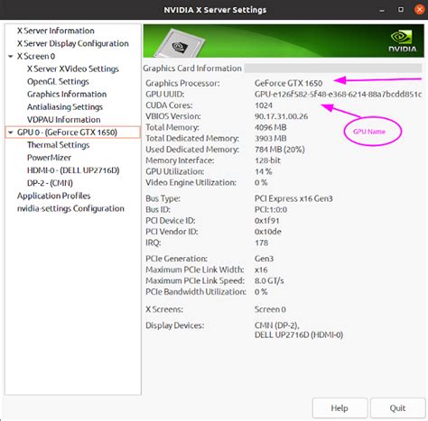 How To Check Graphics Card Linux Mint