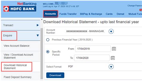 how to check hdfc balance by account number