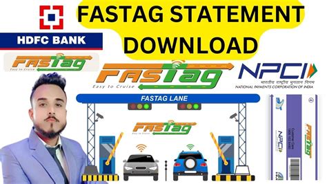 how to check hdfc fastag statement
