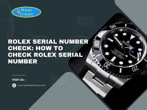 how to check if a rolex serial number is real