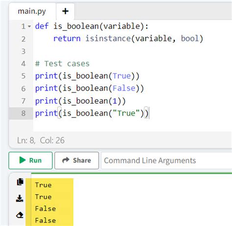 how to check if a value is boolean in python