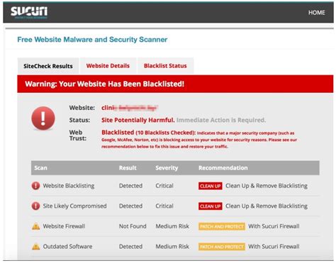 how to check if a website has a virus
