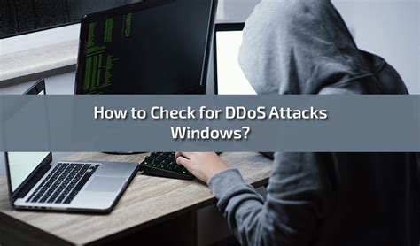 how to check if ddos attack