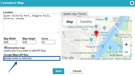 how to check if google maps api key is valid