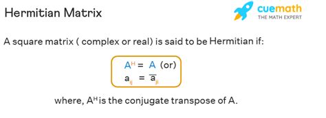 how to check if matrix is hermitian