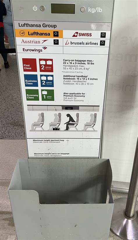 How To Check In Carry On Baggage Lufthansa
