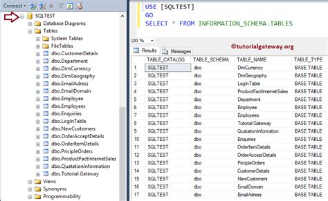 How To Check In Sql Server If Table Exists