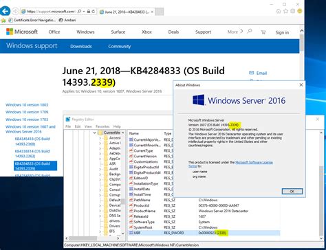 how to check installed patches in windows server 2016 powershell