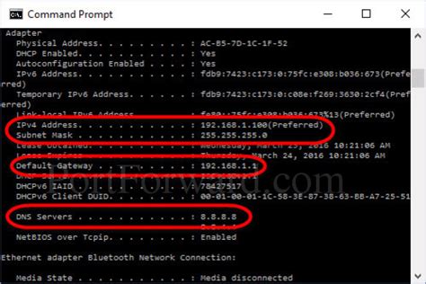 how to check ip is static or dynamic in windows