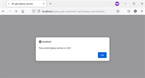 how to check jquery version in browser