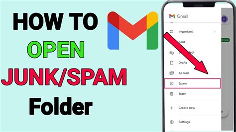 how to check junk folder in gmail