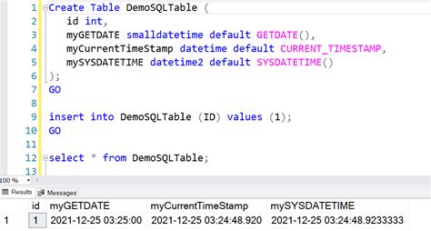 How To Check Last Insert Time For A Table In Sql Server