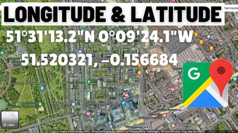 how to check latitude and longitude in maps