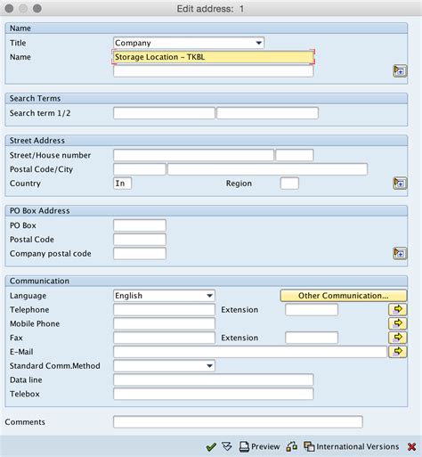 how to check location in sap