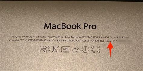 how to check macbook with serial number