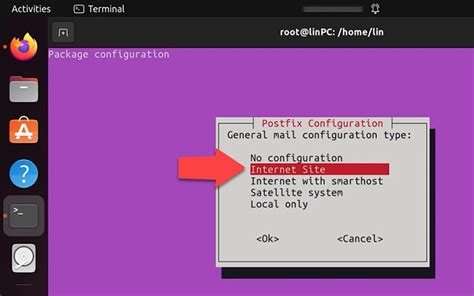 how to check mail configuration in linux